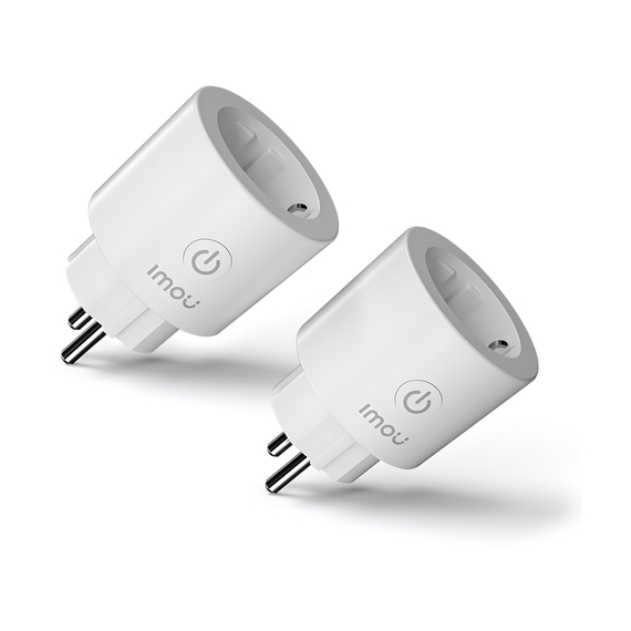plug inteligent imou cu monitorizare a energiei Wi-Fi/Materie 220-240V 16A (2 bucăți), alb