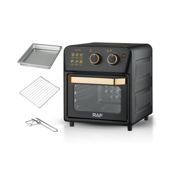 Raf Cuptor electric & Frigider, 12L, R.5347B, 1250W, negru, 2 image