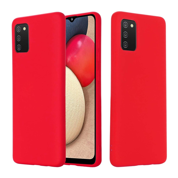 Husă pentru cască Liquid Silicone Samsung A41, roșu, 2 image