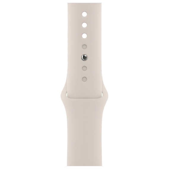 Apple Watch Series 8 GPS 45mm, bandă sport Starlight din aluminiu Starlight, 2 image
