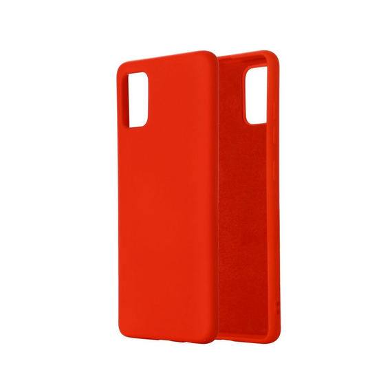 Husă pentru cască Liquid Silicone Samsung A31, roșu