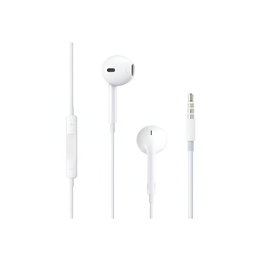 Căști pentru cască 3,5 mm cu microfon Seria M1, alb