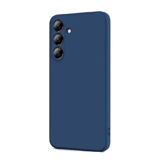 WOO Caz lichid silicon Samsung A25 5G, albastru