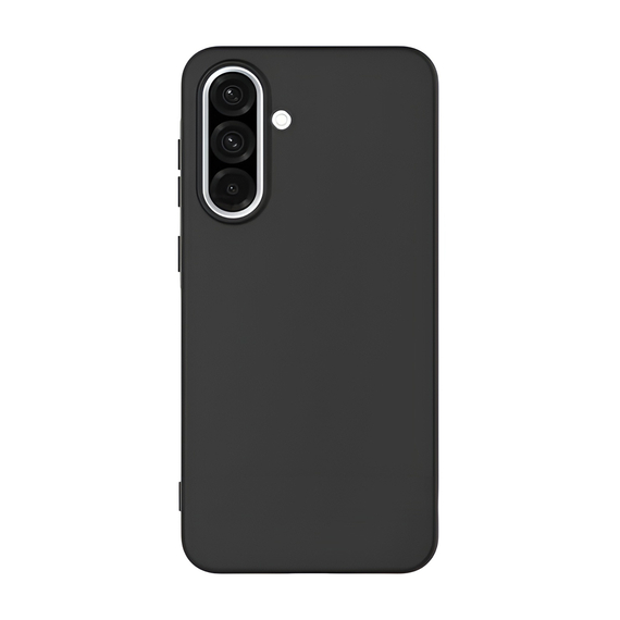 WOO Caz lichid silicon Samsung A37 5G, negru