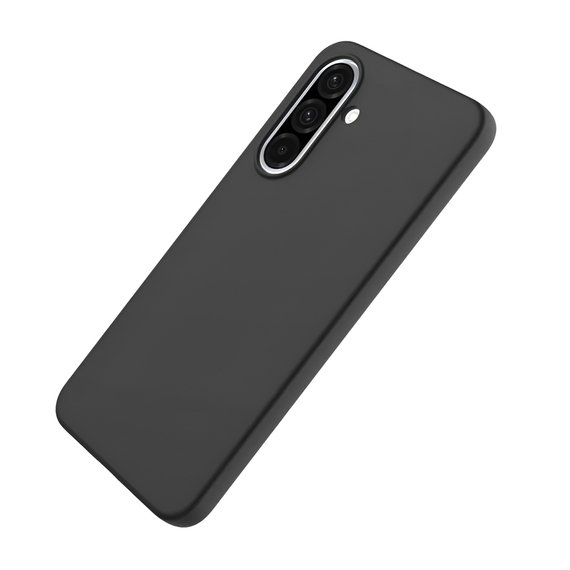 WOO Caz lichid silicon Samsung A57 5G, negru, 2 image