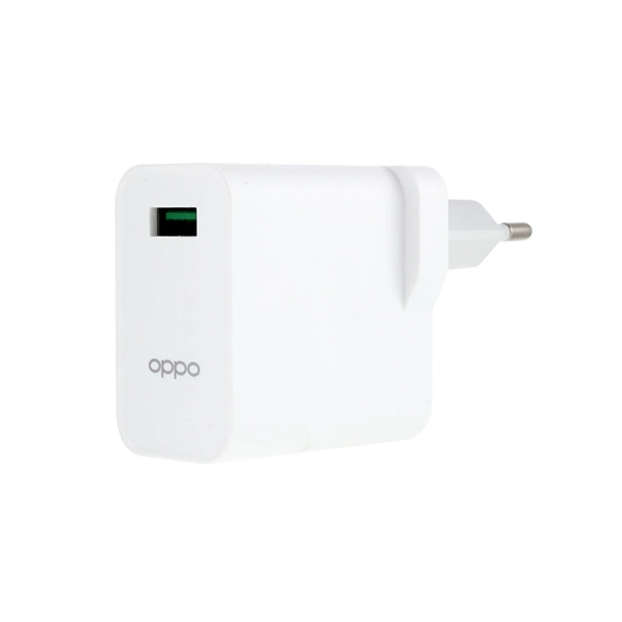 Încărcător de perete Oppo VOOC Flash 5V/6A 30W, alb