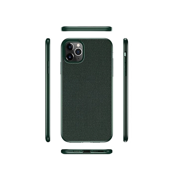 Husă pentru cască TPU Nylon Series iPhone 11 Pro, verde, 2 image