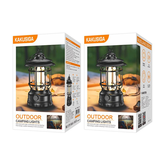 KAKU KSC-1561 Lumină de camping în aer liber, negru, 2 image