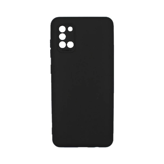 Husă pentru cască Liquid Silicone Samsung A31, negru