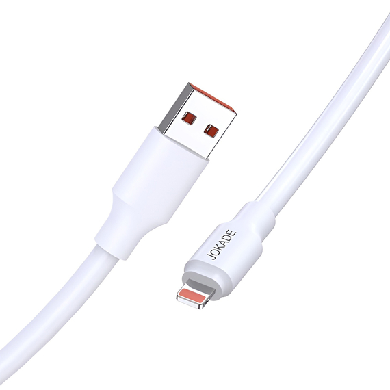 Jokade Cablu USB-A la Lightning 120W 1M JA018, alb