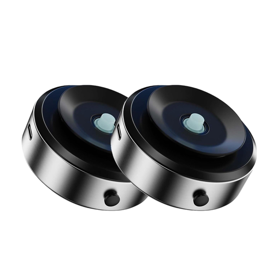 Suport auto pentru aspirator magnetic cu rotație de 360°, negru
