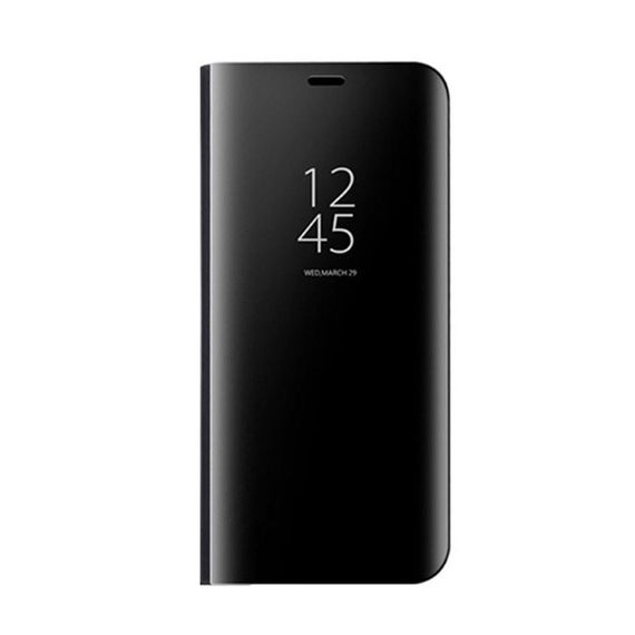 Cască caz oglindă Flip Samsung A9 (2018), negru