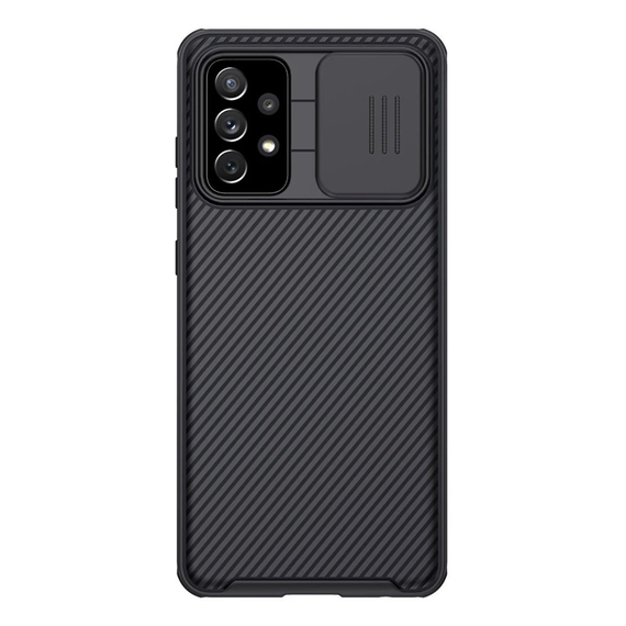 Nillkin Carcasă Carbon Came Shield Pro Samsung A72, negru