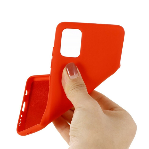 Husă pentru cască Liquid Silicone Samsung A31, roșu, 2 image