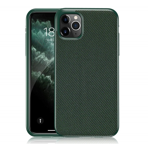 Husă pentru cască TPU Nylon Series iPhone 11 Pro, verde