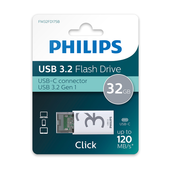 PHILIPS USB Drive 3.2 + Port Type-C, 32 GB, 2 image
