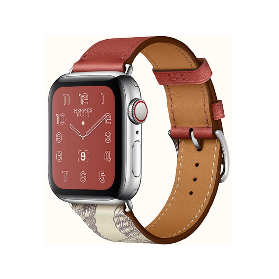 VPG Rhea Series Real Leather IWatch Strap 38/40/41mm Brique, 2 image