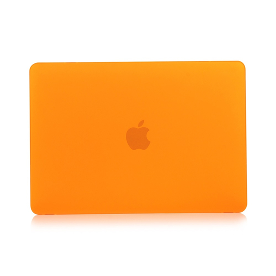 Husă mată DDC pentru Macbook Air 13.3" Retina (2018-2020), portocaliu