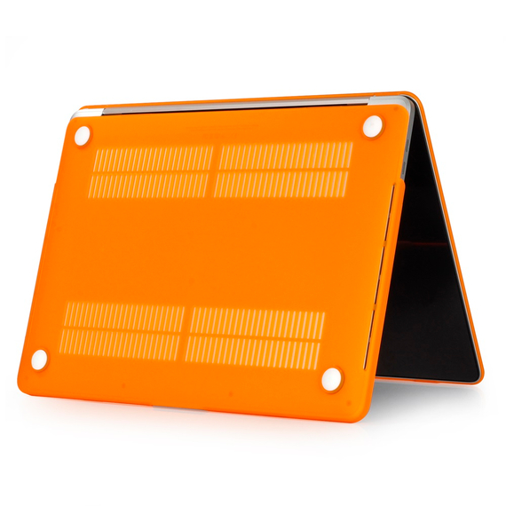 Husă mată DDC pentru Macbook Air 13.6" M2 / M3 (2022-2024), portocaliu, 3 image