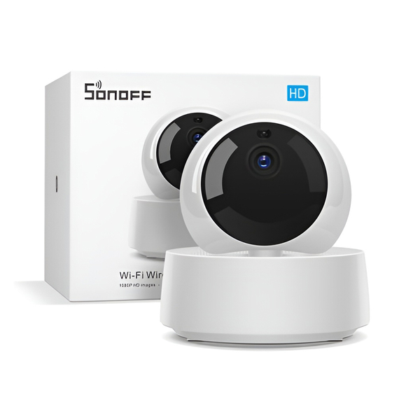 Cameră de securitate IP wireless Sonoff 1080p 360° Wi-Fi (GK-200MP2 -B), 3 image