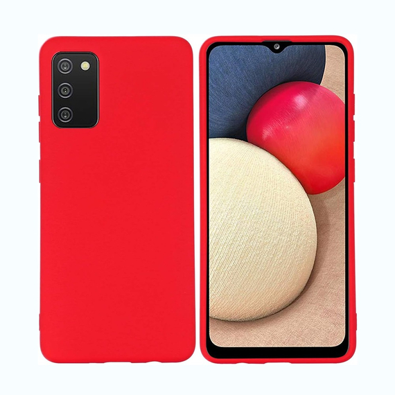 Husă pentru cască Liquid Silicone Samsung A41, roșu