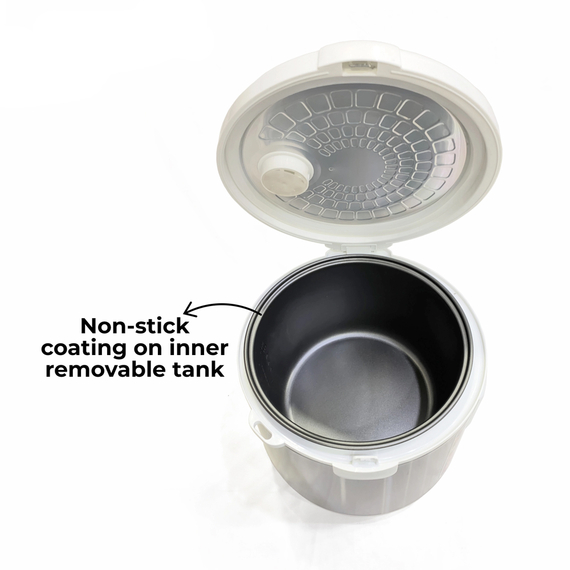 Aragaz electric Raf, 5L, R.166W, 900W, alb, 2 image