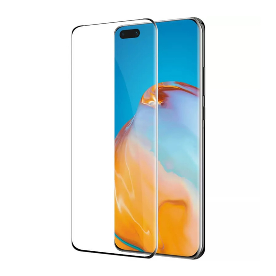 Cască Diamond Glass 4D Huawei P40 Pro, negru