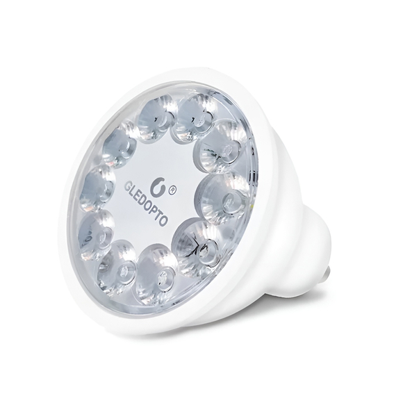 Gledopto ZigBee 3.0 GU10 LED Spotlight RGB+CCT 5W (unghi de rază 30°, 450lm, CRI>80) (GL-S-006P)