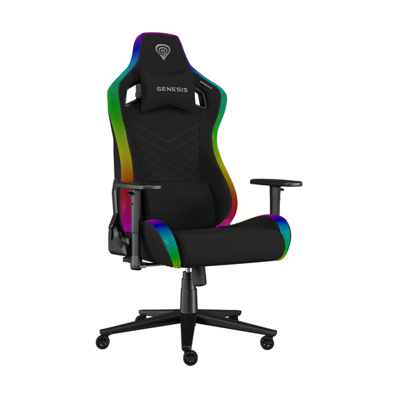 Scaun Genesis Trit 660 RGB, negru, 2 image