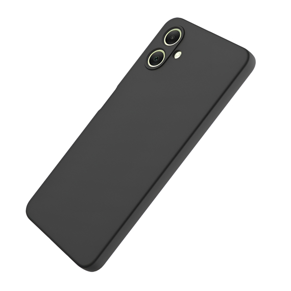 WOO Caz lichid silicon Samsung A07, negru, 2 image