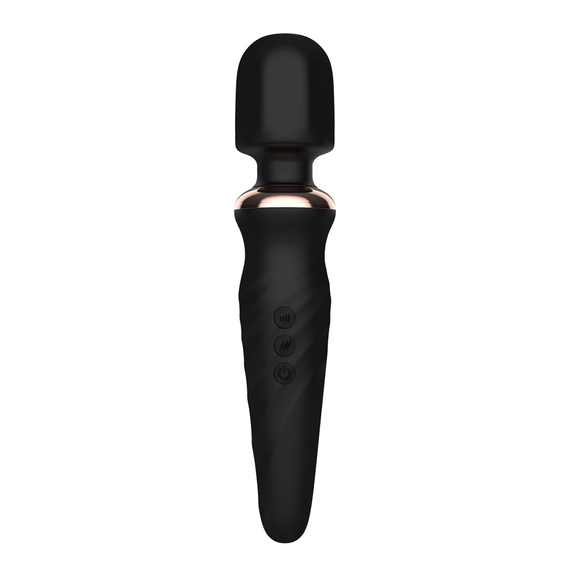 WINYI Cindy Wand Massager Vibrație IPX6 5 viteze, negru