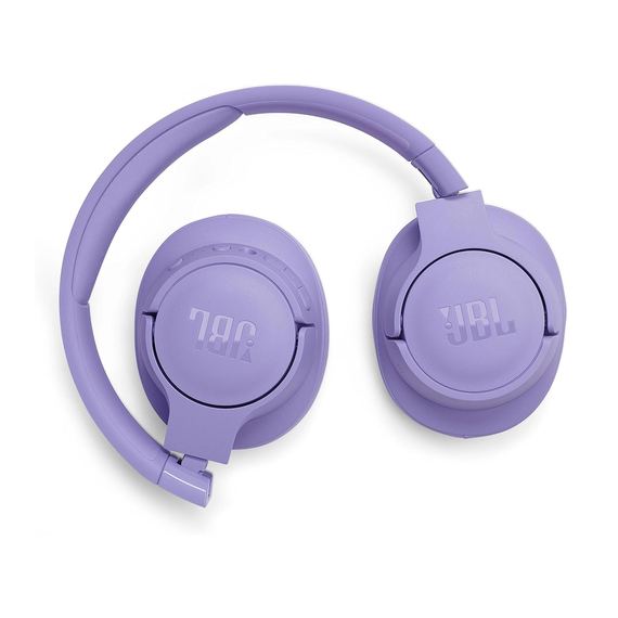 Căști JBL On-Ear cu MIC Bluetooth Tune 770NC, violet, 3 image