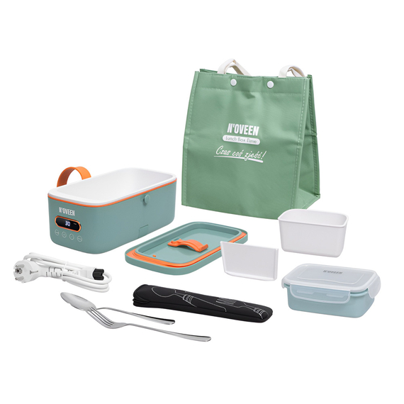 NOVEEN Multi Lunch Box MLB911 Xline 220-240 Volt,22,5x13x9,5 cm,Putere 300 W Verde, 2 image