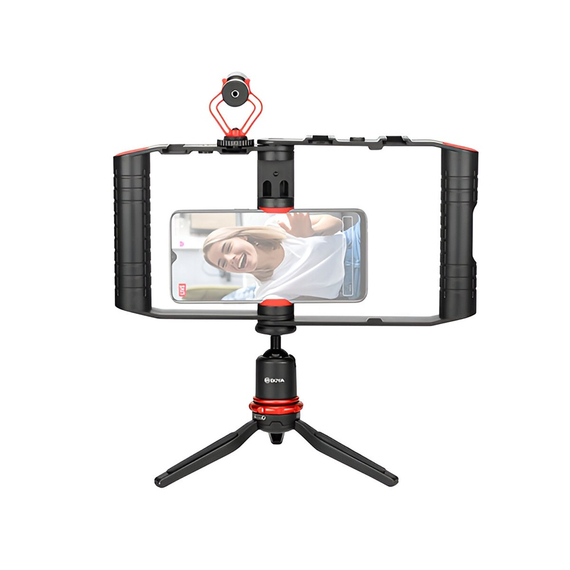 Boya Kit video multifuncțional pentru smartphone BY-VG380, negru, 2 image