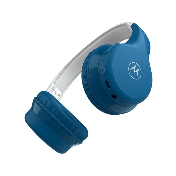 Căști Motorola On-Ear cu MIC Bluetooth MOTO JR300, albastru