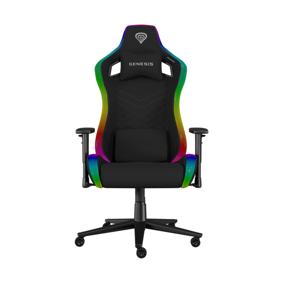 Scaun Genesis Trit 660 RGB, negru