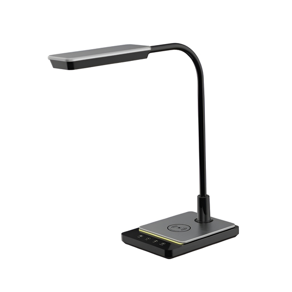 Maxcom Led Lampă ML3100 cu încărcător inductiv de 10W Negru