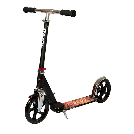 Razor Scooter A5 Lux, Etichetă neagră