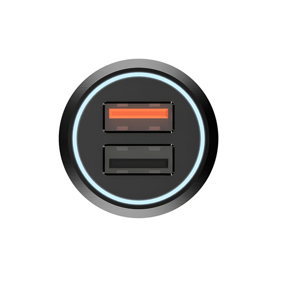 70mai Încărcător auto 2xUSB QC3.0 2.4A/1A, argintiu, 2 image