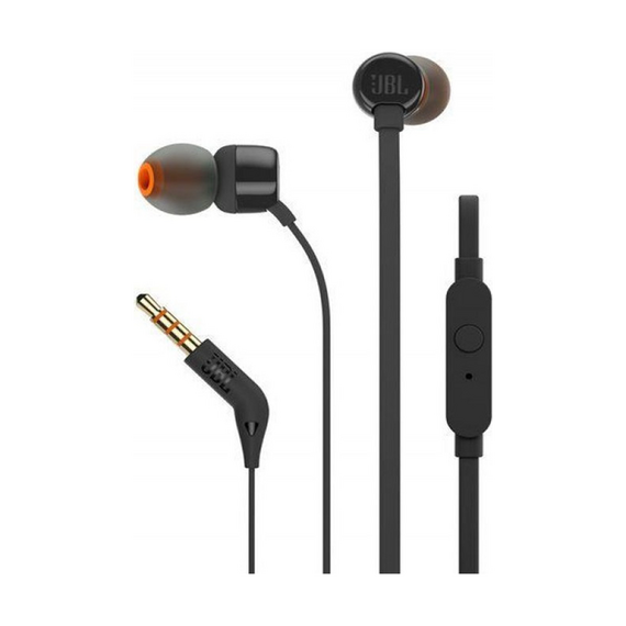 JBL Căști 3,5 mm cu microfon Tune 110, negru