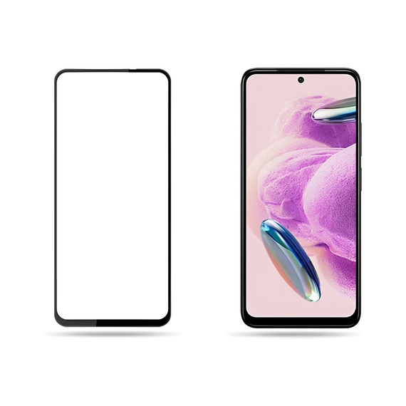 Helmet Diamond Glass 5D Redmi Note 12s/11/11s/10/10s, negru, 2 image