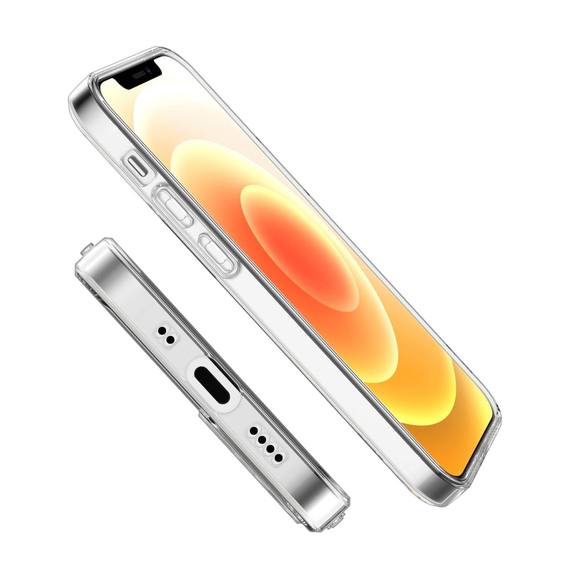 Carcasă cască TPU moale iPhone 12, transparentă, 2 image