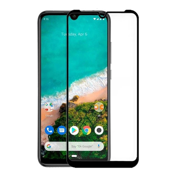 Casca Diamond Glass 4D Xiaomi Mi A3, negru