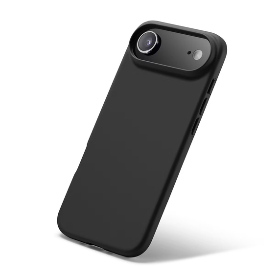 WOO Caz lichid silicon iPhone 17 Air, negru, 2 image
