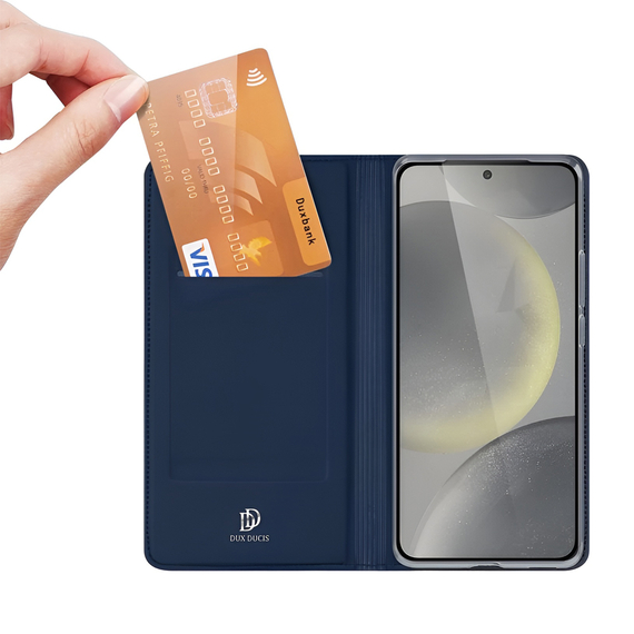 DUX DUCIS Carcasă Flip SkinPro Samsung S24FE, albastru, 2 image