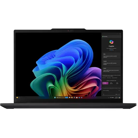 Laptop Lenovo ThinkPad T14s Gen 6, 14.0" Black / Qualcomm Snapdragon X Elite X1E-78-100 / 32GB / 1TB SSD