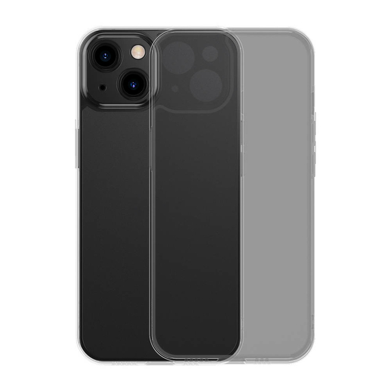 Baseus Frosted Glass Protective Case For iPhone 13, Black