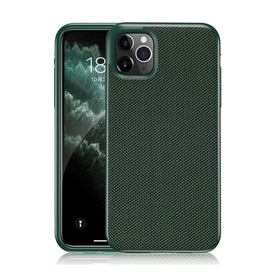 Helmet Case TPU Nylon Series iPhone 11 Pro Max, Green
