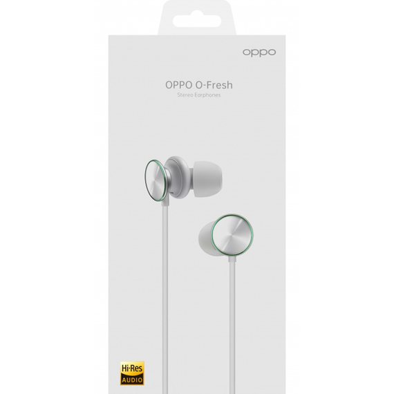 Oppo Earphones 3.5mm with Mic MH151, Grey, 2 image