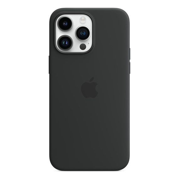 Case Original Silicone with MagSafe for iPhone 14 Pro Max, Midnight, 2 image
